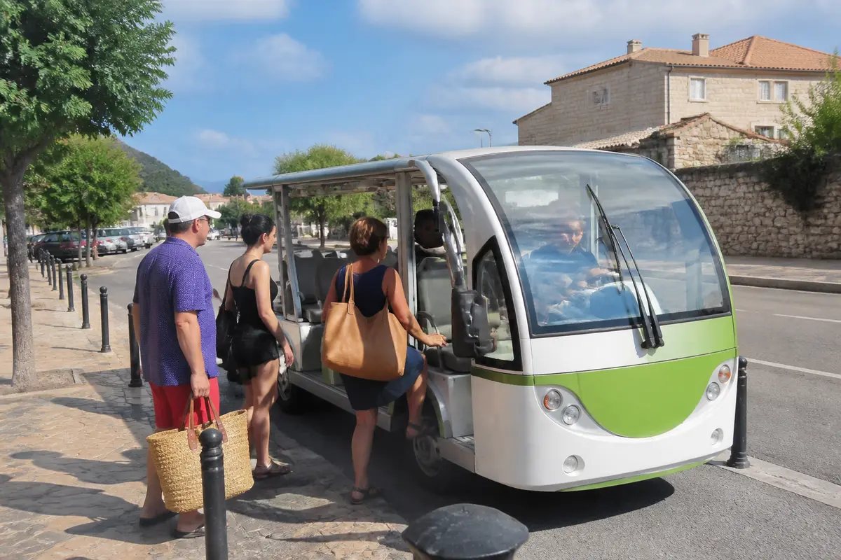 Navette électrique Porto-Vecchio : Centre-ville accessible !